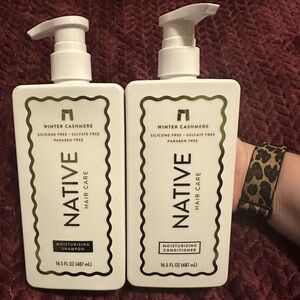 Native Winter Cashmere Shampoo & Conditioner